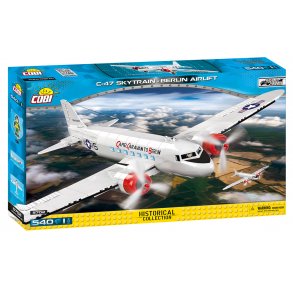 COBI Byggeklodser WW2 Douglas C-47 Skytrain Berlin Airlift - 540 klodser