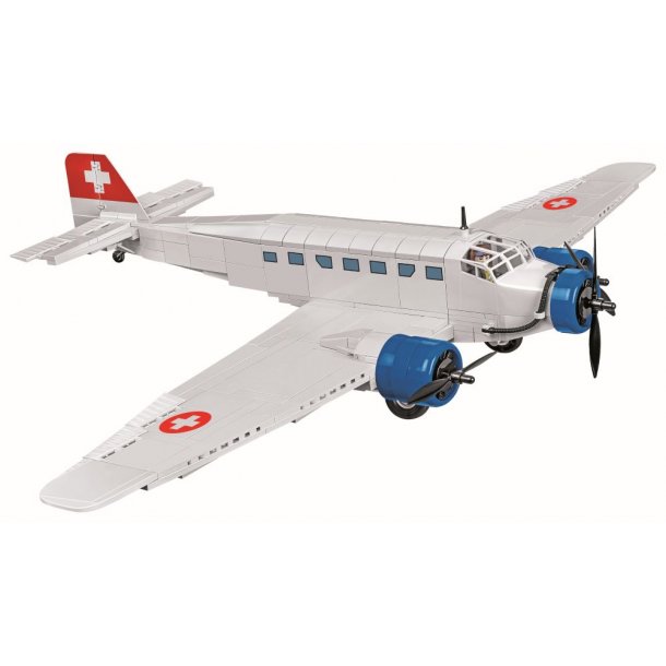 COBI Byggeklodser Junkers JU-52 Red Cross - Samlest med 542 klodser