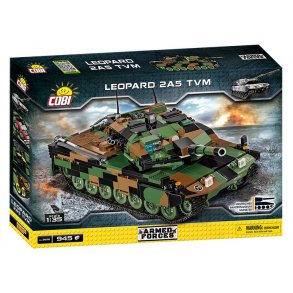 COBI Byggeklodser Armed Forces Leopard 2A5 TVM - 945 klodser