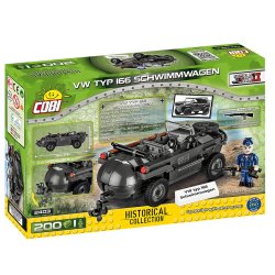 COBI Byggeklodser VW Typ 166 Schwimmwagen - 200 Klodser