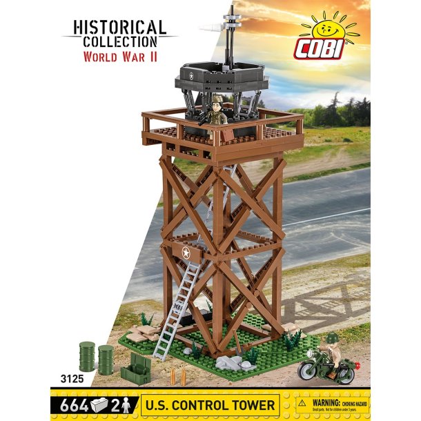 COBI Byggest - U.S. Control Tower - 664 klodser